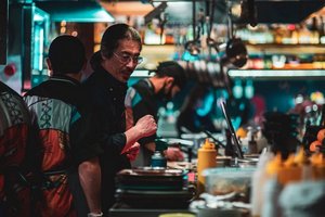 Дмитрий Погорелов и Кобаяши Кацухико: ужин в четыре руки в инакая-баре «Хатико»