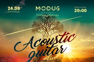 В ресторане  Modus  Acoustic guitar