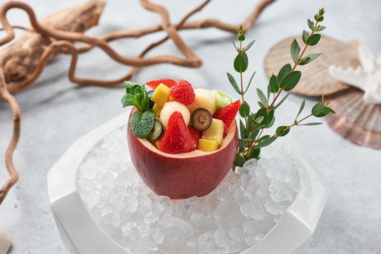 Летний фруктово-ягодный десерт